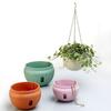 Self Absorbing Water Bowl-Shaped Flower Pot Plastic Water Storage Planter  Climbing Houseplants