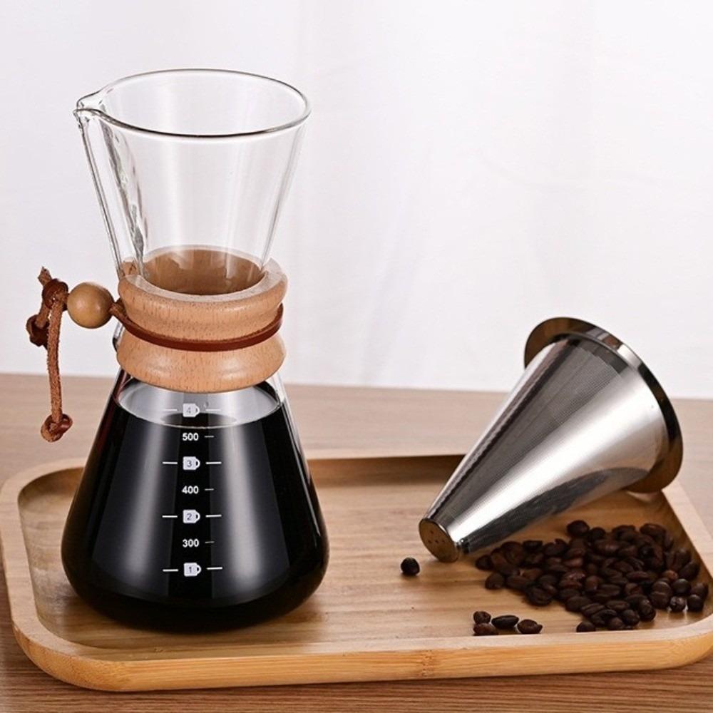 С сетчатым фильтром кофейник из нержавеющей стали чайник для эспрессо кофе чайник для чая кухня