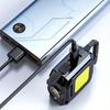 Multifunctional Double-sided COB Light, Magnetic Outdoor Camping Portable Keychain Light