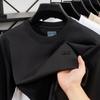 Летняя Новая Мода Однотонная Унисекс Футболка Высокое Качество 100% Чистый Хлопок Модный Принт Унисекс Рубашка с Коротким Рукавом