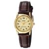 Casio Standard LTP-V001GL-9B Женские Аналоговые Часы Золотистый Тон Ремешок из Нержавеющей Стали Водонепроницаемость 30м