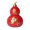 Smooth Lucky Gourd Ornaments Automatic Swing Wealth Gourd Figurine Lucky Gourd Statue  Living Room