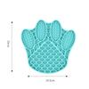 Pet Licking Mat Portable Anxiety Relief Dog Lick Pad Cup Bowl Transfer Plate Dog Slow Feeder Silicone Pet Bath Products Cat Bowl