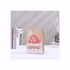 10pcs Happy Christmas Kraft Paper Gift Bag Xmas Santa Claus Candy Biscuit Bag Christmas Gift Hand Bags For New Year Present