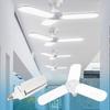 Лампочка E27 светодиодная лампа для внутреннего освещения Fan Leaf Super Bright Home Decoration Living Room Styling Light Ceiling Light Led E27 Bulb