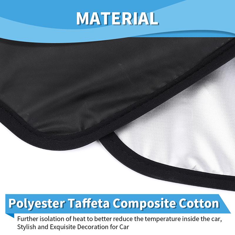 Car Windshield Sunshade Window Shade Foldable Sun Visor Cover Fit for 4Runner 2010-2023 Car Interior Accessories