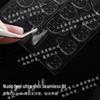 Ультратонкие высокоскоростные съемные гелевые наклейки для ногтей - Прочные двусторонние носимые патчи для кончиков ногтей