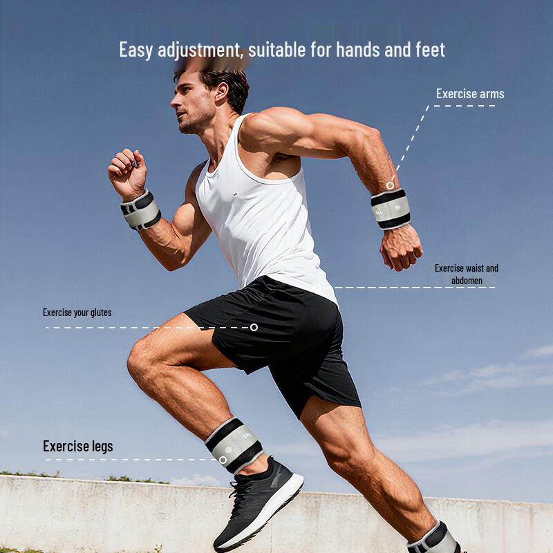 JD Brand Adjustable Weighted Sandbag Pair