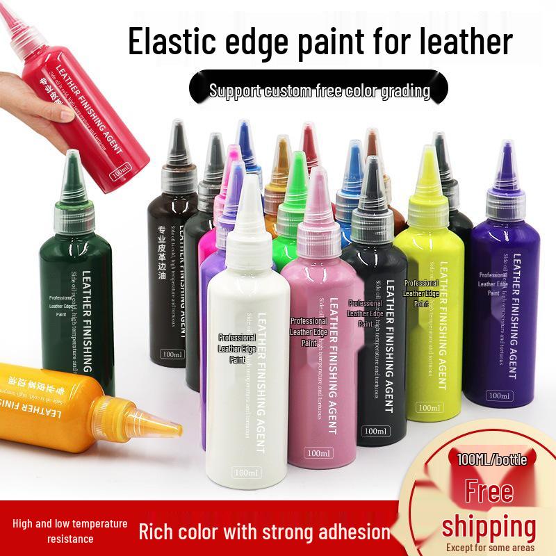Matte Leather Edge Oil 100ml - Belt and Goods Edge Sealer and Treatment