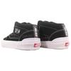 Palace Skateboards X Vans Half Cab 9 Универсальные Удобные Полувысокие Скейтбордические Кроссовки Унисекс Скейтбордические Кроссовки Черные VN0007QMBLA1