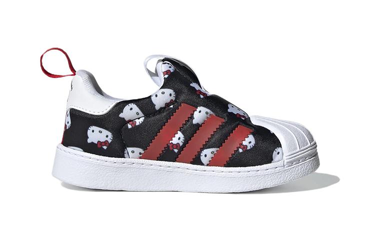 adidas Superstar 360 Hello Kitty Облачно-белый Основной черный Ярко-красный TD GY9214