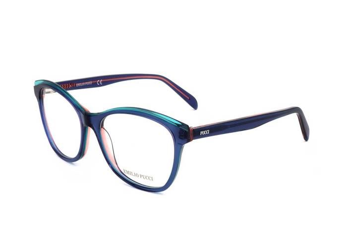 Monture optique - EMILIO PUCCI - EP5098 - Acétate - Femme - Bleu