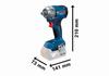 Cordless Impact Wrench 1/2'' Gds 18V-350 0*Ah - B 6019M5020