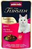 Animonda | Vom Feinsten Adult | Wet Food for Adult Cats - 85g Pouch - Beef and Turkey Fillet 85g