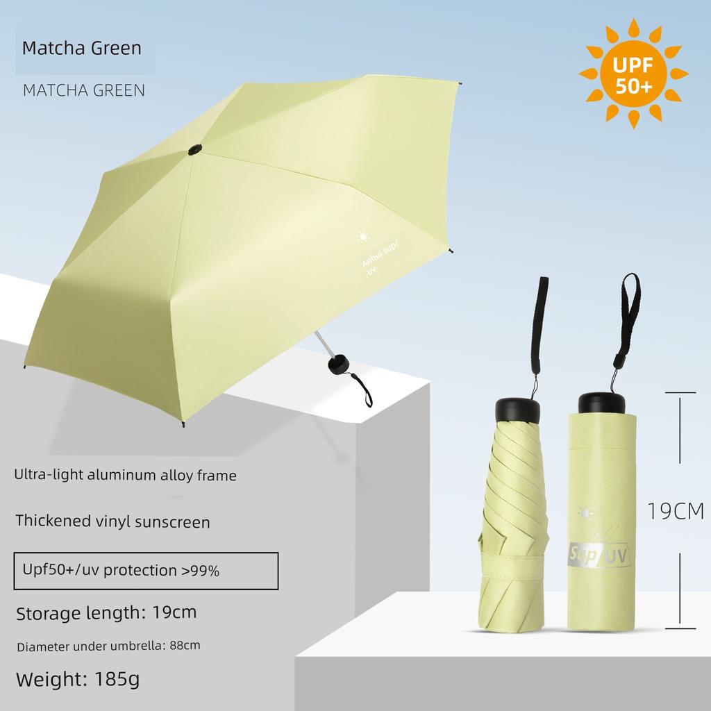Ultra-Light Carbon Fiber Dual-Purpose Umbrella, Compact and Portable, Foldable, Super Strong Sun Protection, Uv Protection, Sunshade Umbrella for