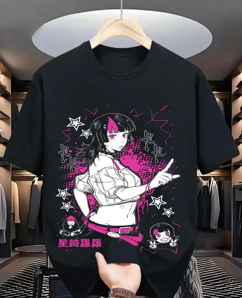 Jujutsu Kaisen Hakari And Kirara T-shirt Horror Anime Manga Gift Shirt All Size