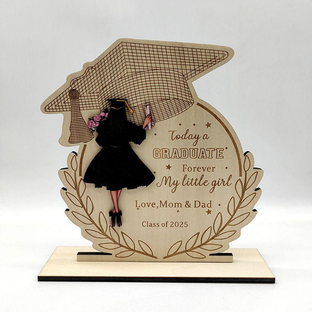 Деревенский Домашний Декор Орнамент Деревянный Выпускной Подарок Поделки Выпускной Орнамент Друг