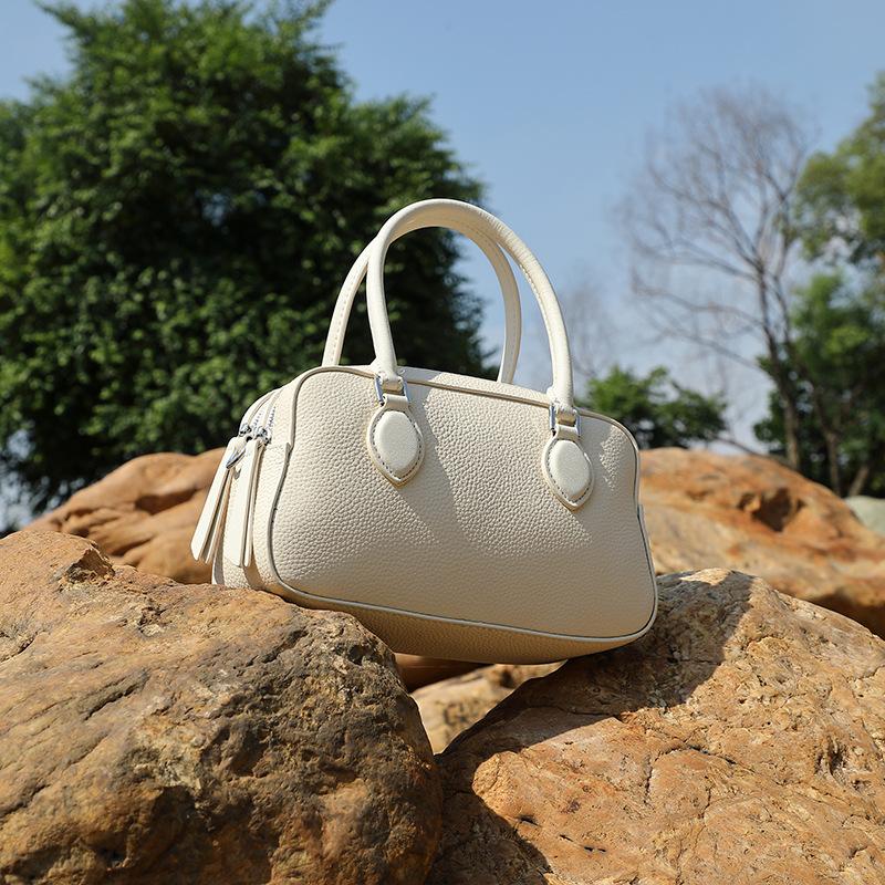 Genuine Leather High-Quality Sense Handheld Tote Bag 2025 New Fashion Women's Underarm Bag With Single Shoulder Strap