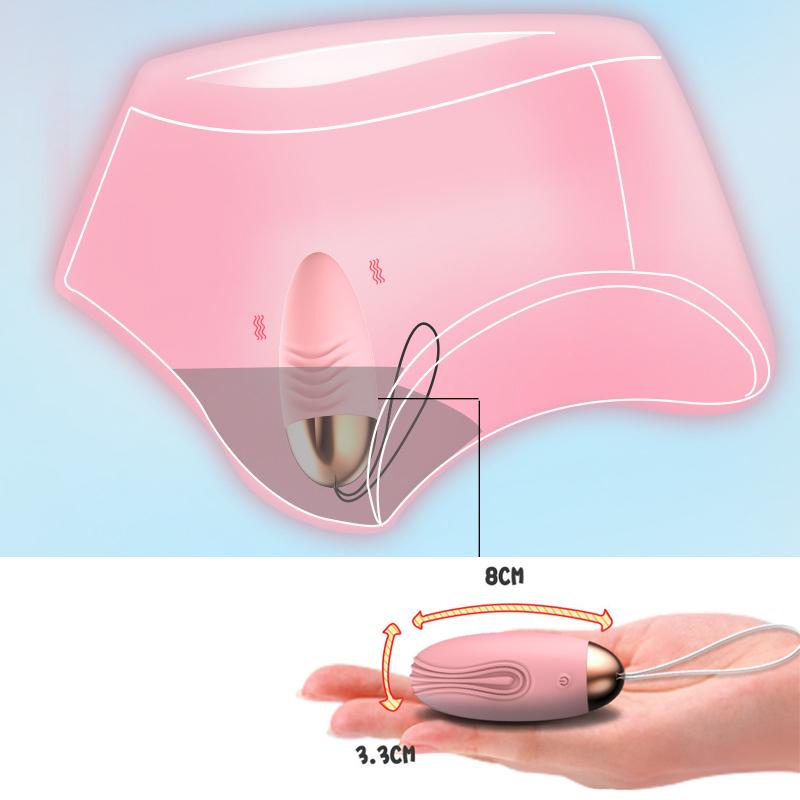 Вибраторы для женщин Сексуальная игрушка 10 режимов вибрации Невидимый стимулятор клитора Беспроводной пульт дистанционного управления Женское вибрирующее яйцо Вагина Вибратор