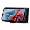 ESEBLE Серия Star Для Motorola Edge 50 Fusion 5G Чехол Кошелек Молния Искусственная Кожа Чехол для Телефона