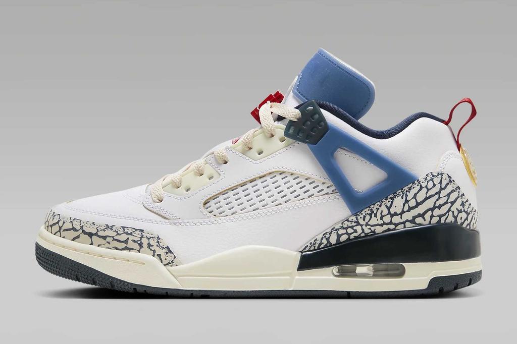 HM3712-164 Nike Jordan Spizike Low Белый Aegean Storm (Мужской)
