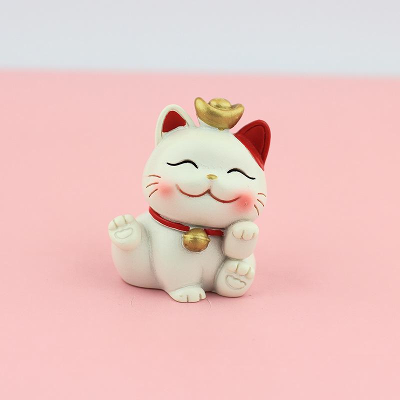 Креативное украшение для автомобиля и торта Lucky Cat