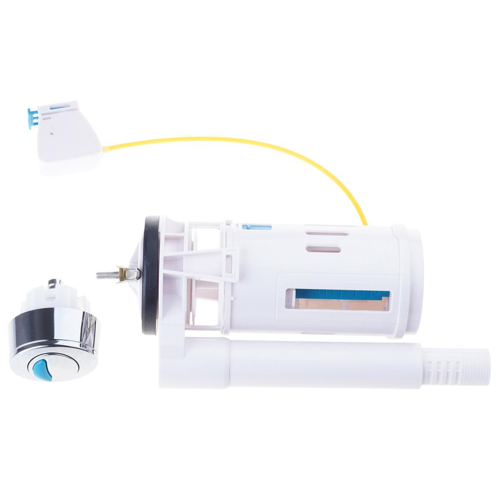 Универсальные сливные клапаны для замены, боковые, двухрежимные, сливные клапаны, компоненты для бачков унитаза для слива воды