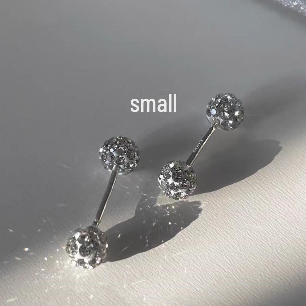 Элегантные маленькие циркониевые серьги-каффы: Серебро 925 пробы для женщин, способствующее здоровому сну