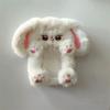 Lovely Fluffy Rabbit Card Holders For Women Kawaii Lolita Students Long Ears Bag Pendant Id Badge Photocard Holder