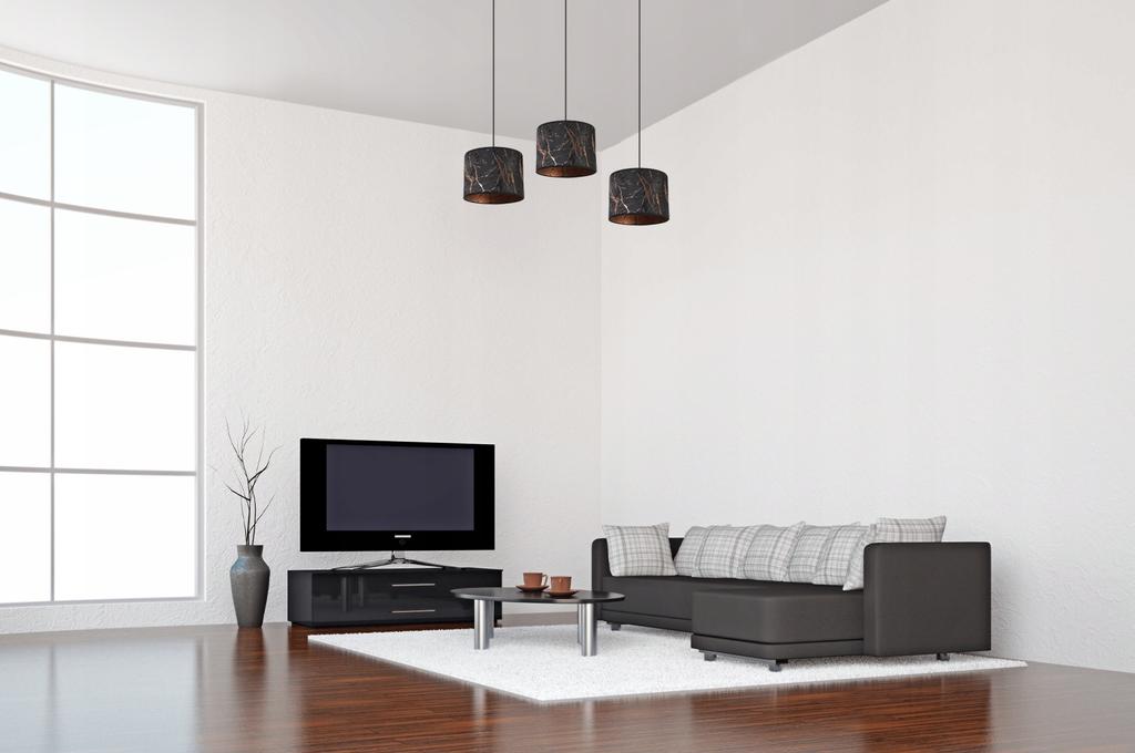 Pendant lamp, chandelier, ceiling lamp, copper pattern lampshade