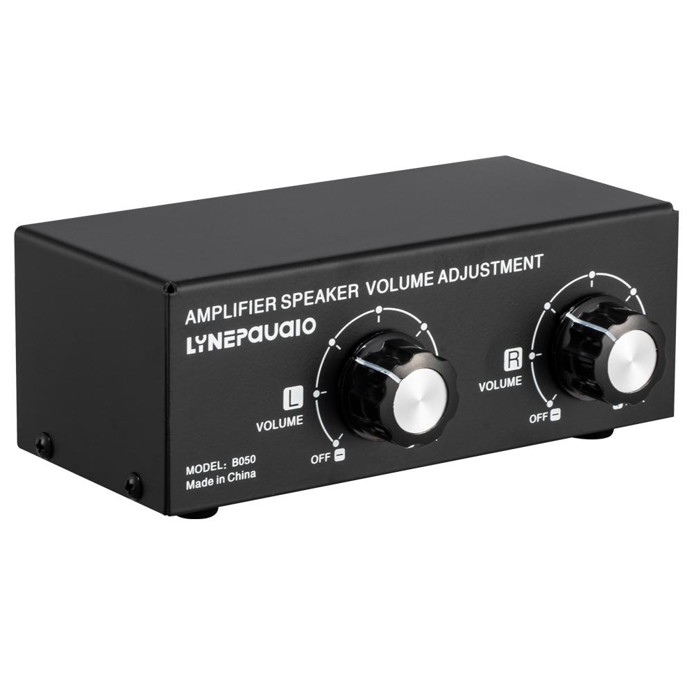 150W 14AWG Desktop Passive Speaker Volume Control Box Amplifier Speaker Volume Adjustment with