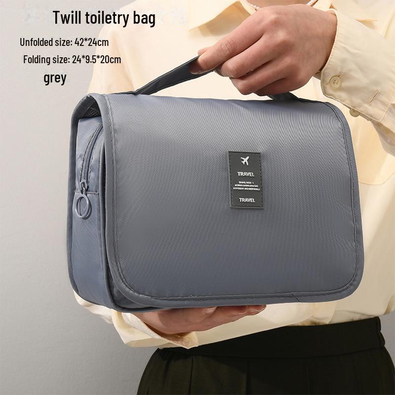 Waterproof Large-Capacity Toiletry Bag with Dry/Wet Separation for Travel