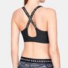 Under Armour Vanish Mid Sports Bra Medium Support Женское нижнее белье Черный Серый 1311811-003