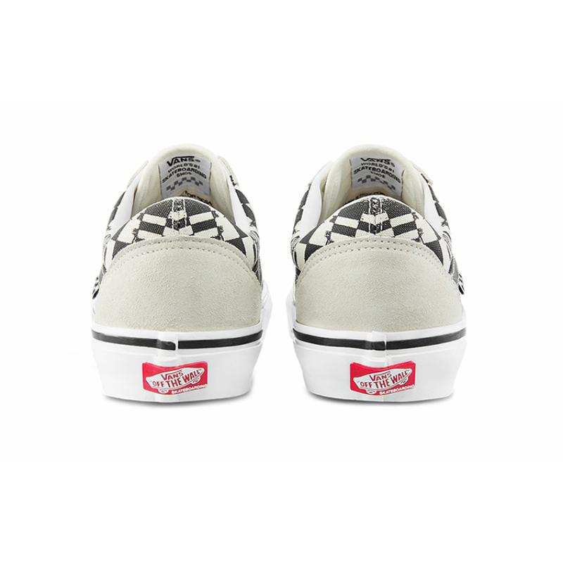 Vans Skate Old Skool 'Checkerwarp Black White' Sneakers VN0A5FCB9CU