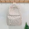Casual Cloth Floral School Bags for Students Teenager Waterproof Nylon Rucksack Large Capacity Books Stationery Organizer Bags