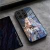 Чехол для телефона Wuthering Waves Cartethyia для iPhone 17 Pro Max 15 Pro 14 12 11 13 Mini X XR XS 16 Plus SE Стеклянная крышка