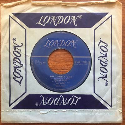 Пластинка 7 дюймов DUANE EDDY & THE REBELS - The Lonely One / Detour 45M17052 London Records 1959 Канада Рок Б/у