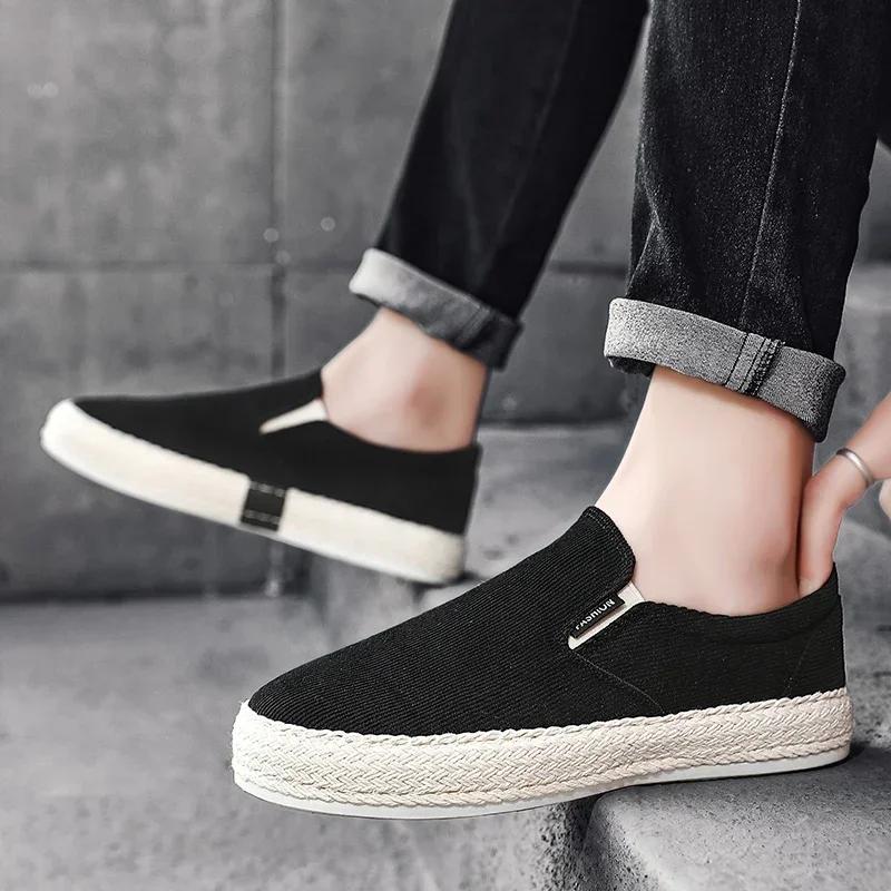 Men Casual Shoes Loafers Fashion Shoes Breathable Slip-on Male Lazy Driving Shoes for Men