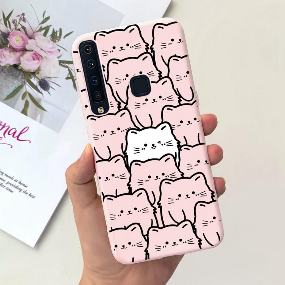 Case For Samsung Galaxy A9 (2018) Cute Cartoon Candy Color Soft Silicon Phone Cases For Samsung A9 2018 SM-A920F A9200 Bumper