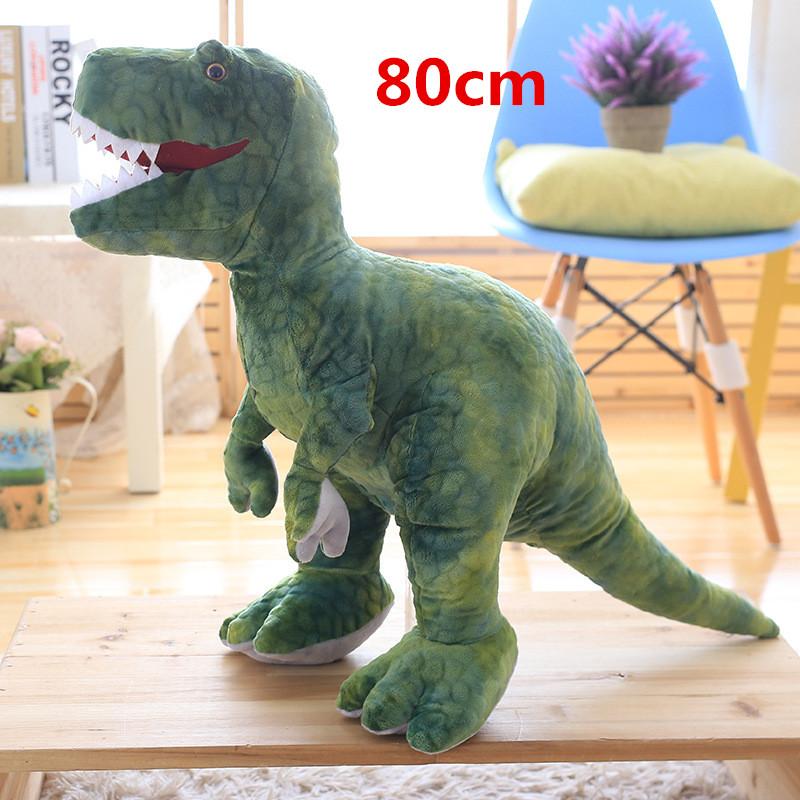 50cm-80cm Simulation Dinosaur Plush Toys Stuffed Animals Plush Dinosaur Pillow Tyrannosaurus Rex Dolls Kids Girls Gifts