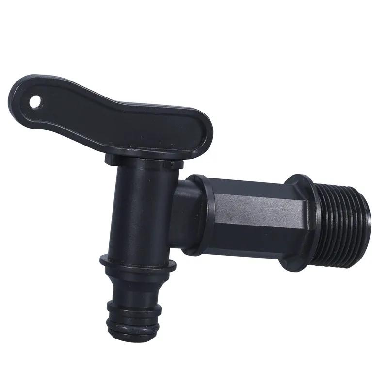 Прочный адаптер для крана IBC-бака S60*6 с крупной резьбой на 1/2'' 3/4'' соединительный элемент для замены клапана для сада и дома кран