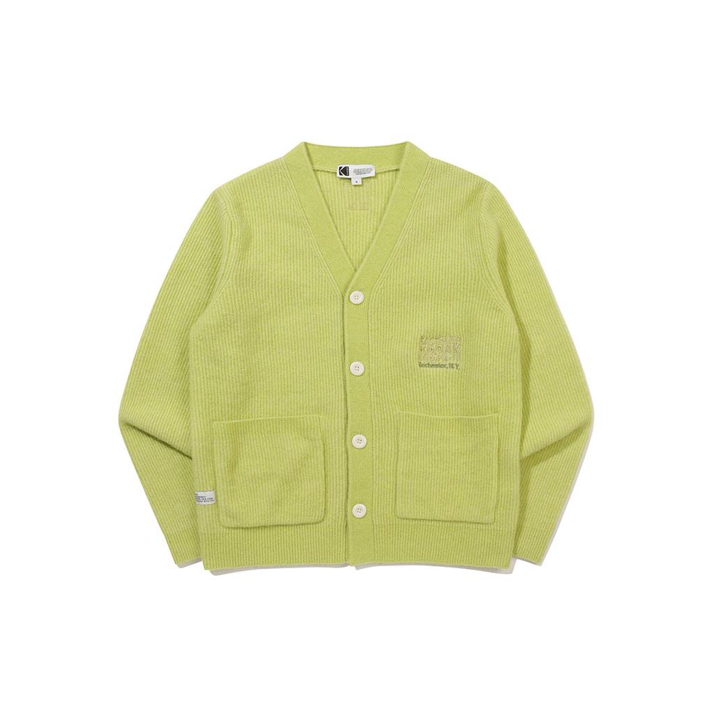 KODAK Pastel Knit Cardigan Lime