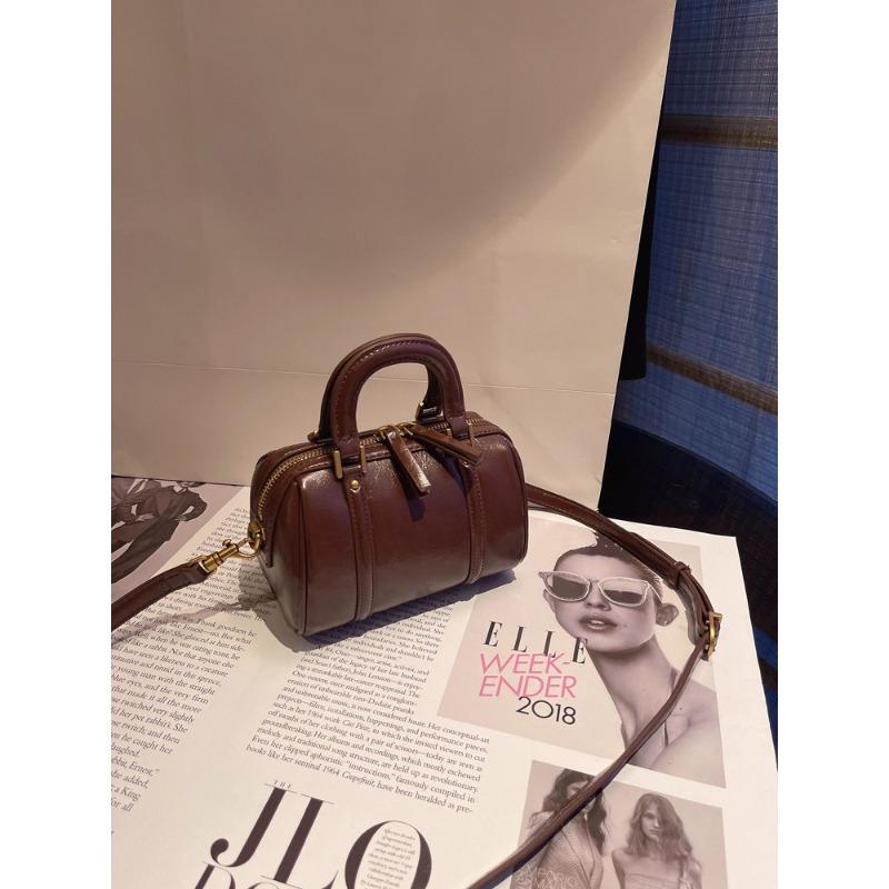 Ручная сумка-бостонка, Маленькая квадратная сумка, Ретро и модная сумка через плечо