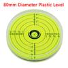 Акриловый горизонтальный пузырь 8012 Портативный уровень Круглый уровень Универсальный горизонтальный пузырь Высокоточный горизонтальный шарик