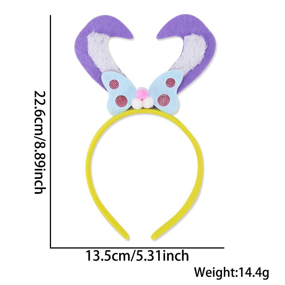 Cartoon Easter Hairband Cute Holiday Decorative Hair Accessories Easter Headband Easter Party
