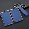 Высококачественный металлический кожаный чехол для Tesla Model 3 Model Y, держатель для карты-ключа для запуска автомобиля, защитный чехол, крышка для брелока, автоаксессуары