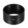 PATIKIL 62mm Lens Hood for Camera Long Focus Matte Finish Internal Black with Cleaning Cloth Lens, Anti-Reflective Hood,