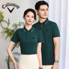 2025 Лето Мужская и женская вышивка 5A антибактериальная Di Skin Хлопок Удобная дышащая рубашка поло с цветным воротником