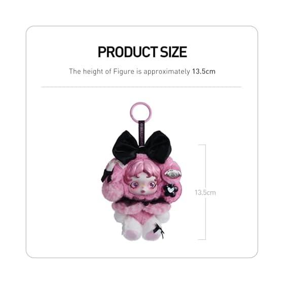 POP MART SKULLPANDA x MY MELODY Плюшевая игрушка - Официальная кукла из слепого бокса, Прибл.. 13,5 см, ПВХ/Полиэстер/АБС/ПУ - Идеально для фанатов и подарков