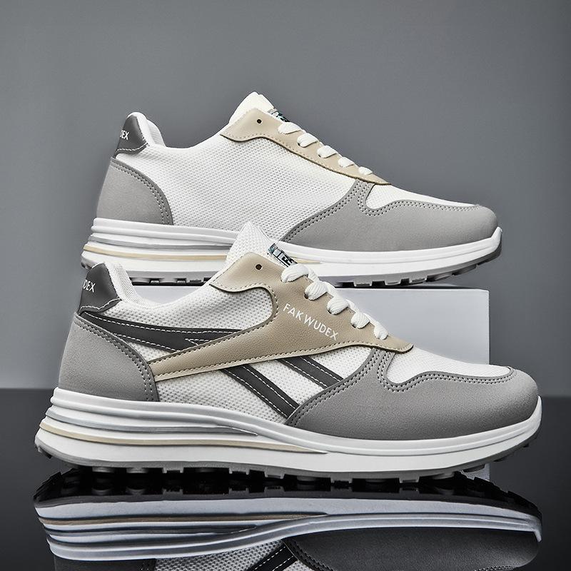 Мужская повседневная обувь, легкие сетчатые замшевые кроссовки, мужские классические кроссовки унисекс, удобные дышащие спортивные кроссовки для бега на открытом воздухе